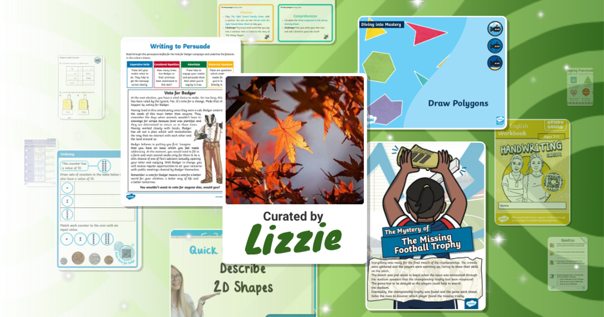 Weekly Maths & English Resources for Home Educators
